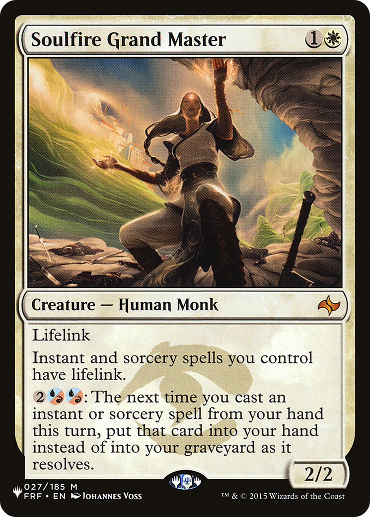 Soulfire Grand Master [The List Reprints] | Good Games Adelaide SA
