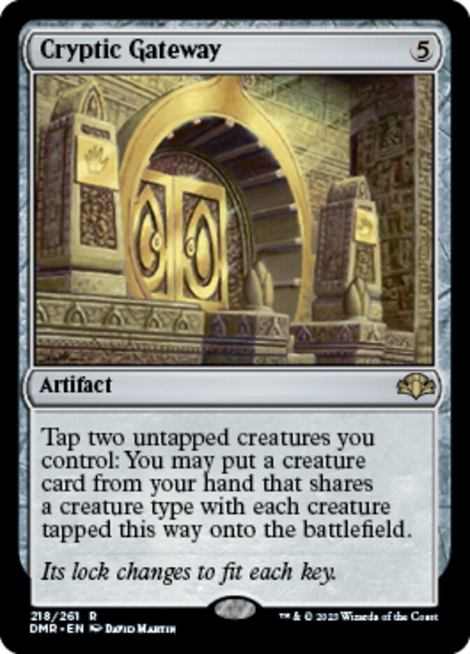 Cryptic Gateway [Dominaria Remastered] | Good Games Adelaide SA