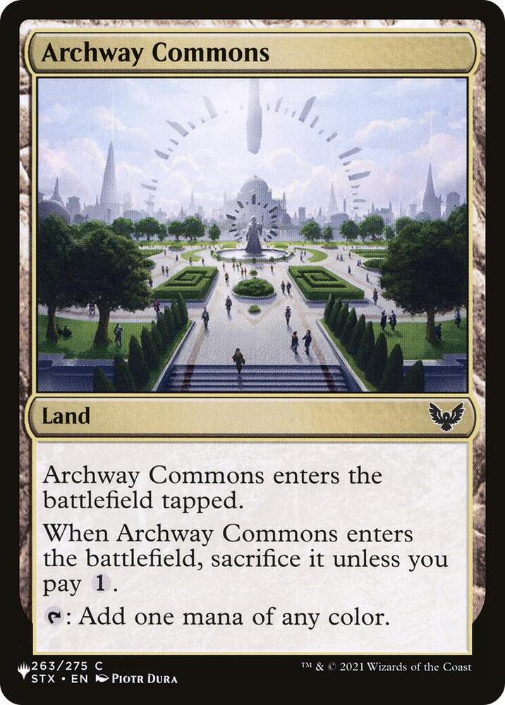 Archway Commons 263/275 (The List Reprints)  | Good Games Adelaide SA