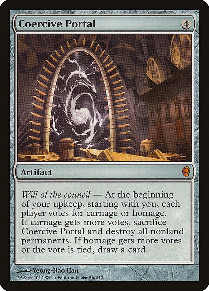 Coercive Portal 56/210 (Conspiracy)  - Foil | Good Games Adelaide SA