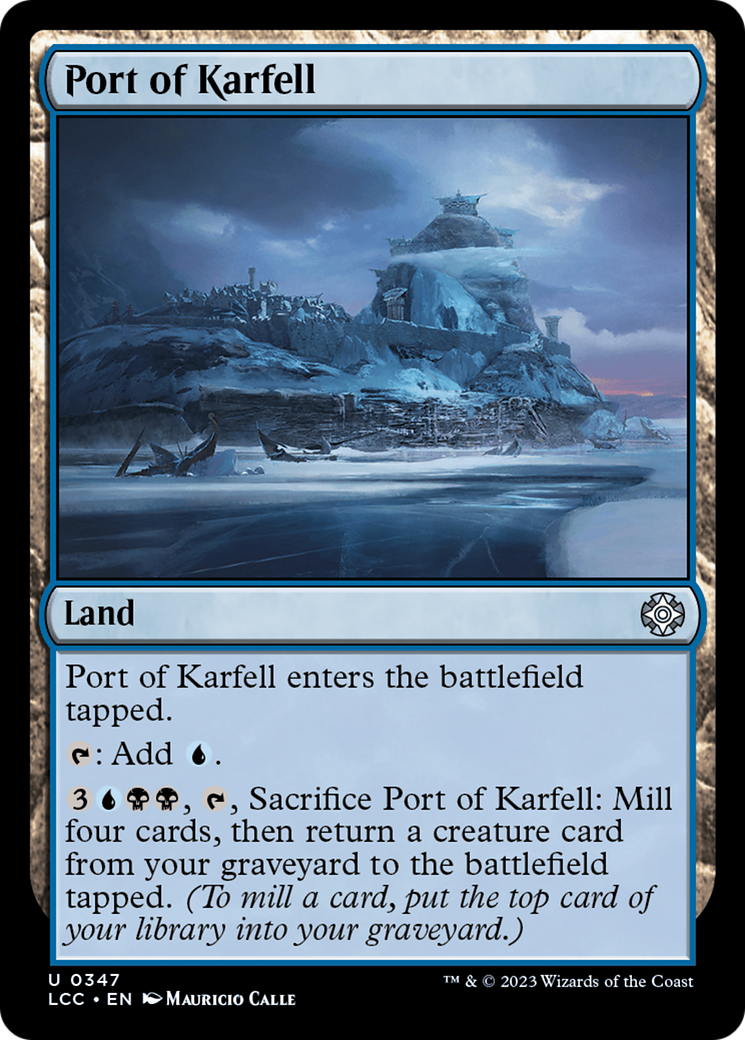 Port of Karfell [The Lost Caverns of Ixalan Commander] | Good Games Adelaide SA