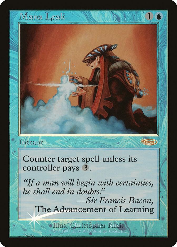 Mana Leak  (Arena Promos)  - Foil | Good Games Adelaide SA