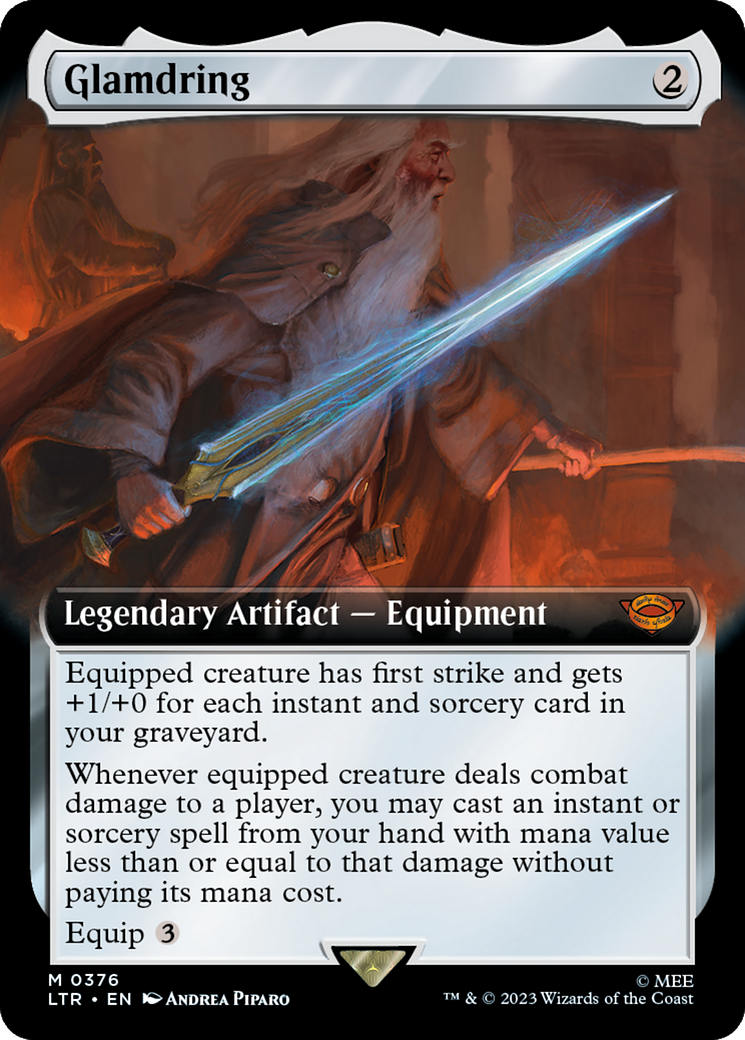 Glamdring (Extended Art) [The Lord of the Rings: Tales of Middle-Earth] | Good Games Adelaide SA