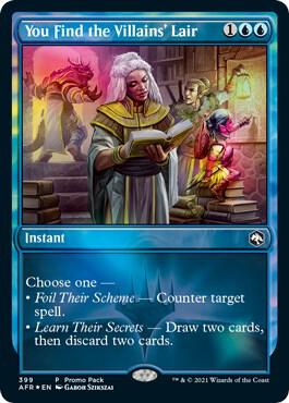 You Find the Villains Lair 399 (Promo Pack: Adventures in the Forgotten Realms)  - Foil | Good Games Adelaide SA