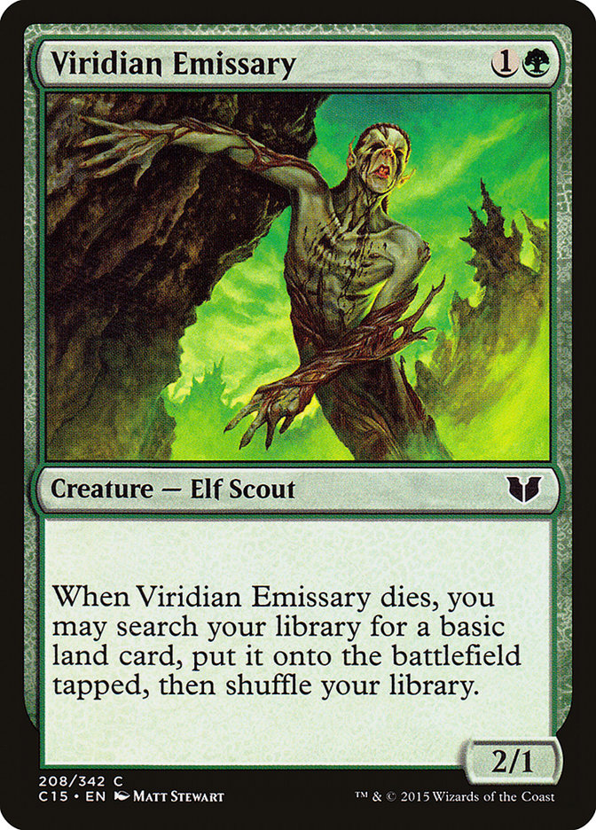 Viridian Emissary [Commander 2015] | Good Games Adelaide SA