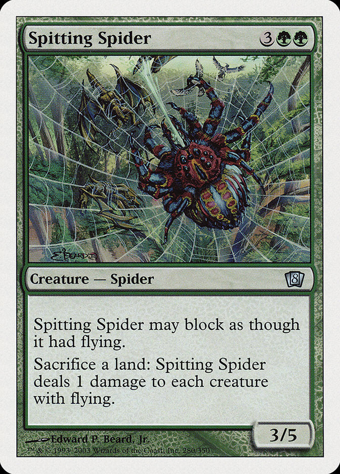 Spitting Spider 280 (8th Edition)  | Good Games Adelaide SA