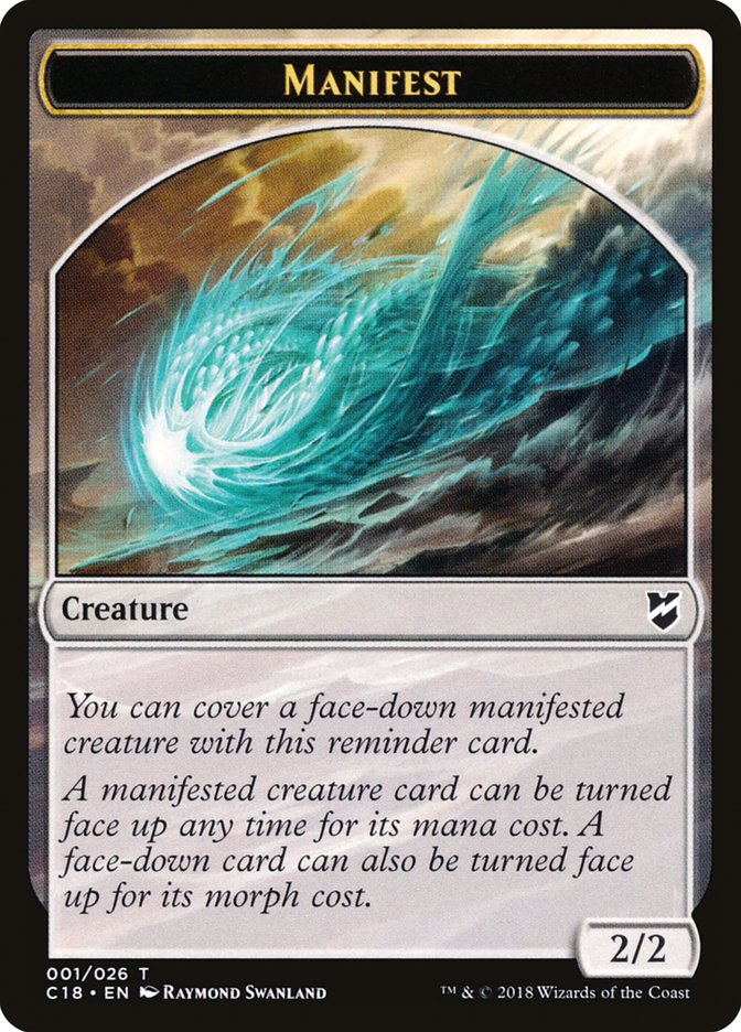 Manifest [Commander 2018 Tokens] | Good Games Adelaide SA