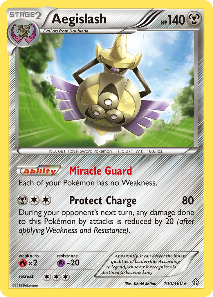 Aegislash (100/160) [XY: Primal Clash] | Good Games Adelaide SA