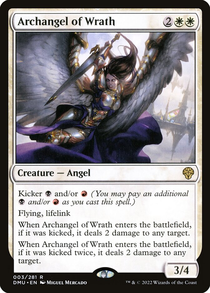 Archangel of Wrath 3 (Dominaria United)  - Foil | Good Games Adelaide SA