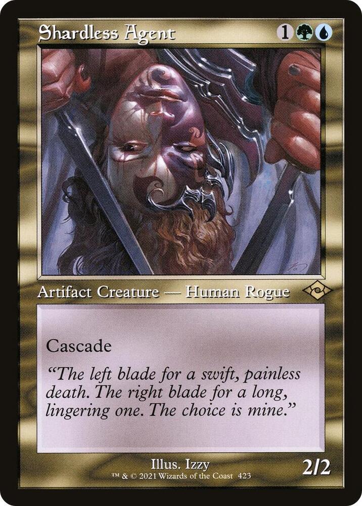 Shardless Agent Retro Frame 423 (Modern Horizons 2)  - Foil | Good Games Adelaide SA