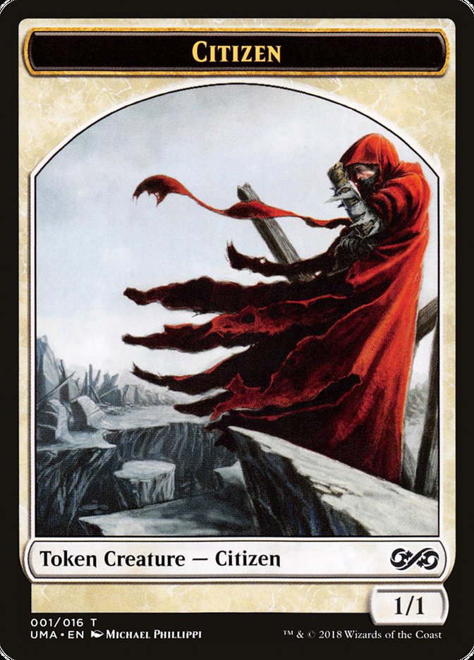 Citizen Token [Ultimate Masters Tokens] | Good Games Adelaide SA