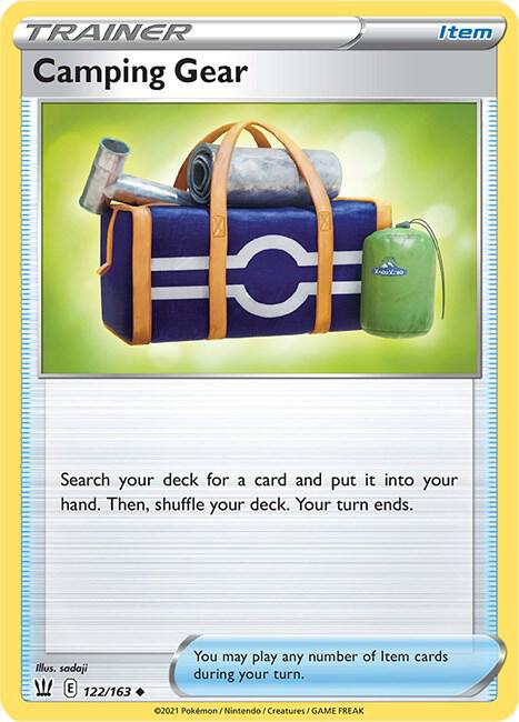 Camping Gear 122/163 (SWSH05: Battle Styles)  | Good Games Adelaide SA