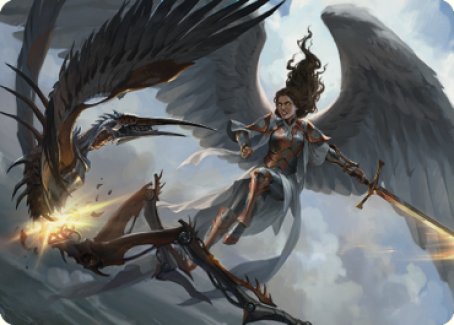 Destroy Evil Art Card [Dominaria United Art Series] | Good Games Adelaide SA