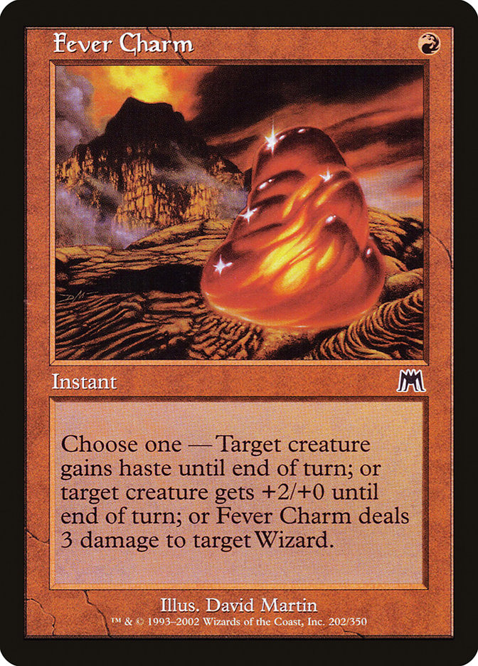 Fever Charm 202 (Onslaught)  - Foil | Good Games Adelaide SA