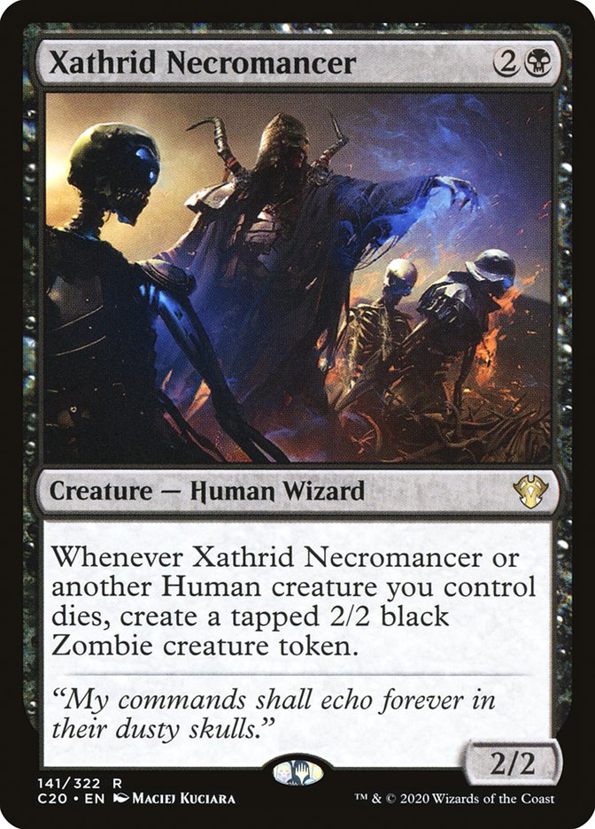 Xathrid Necromancer 141 (Commander 2020)  | Good Games Adelaide SA