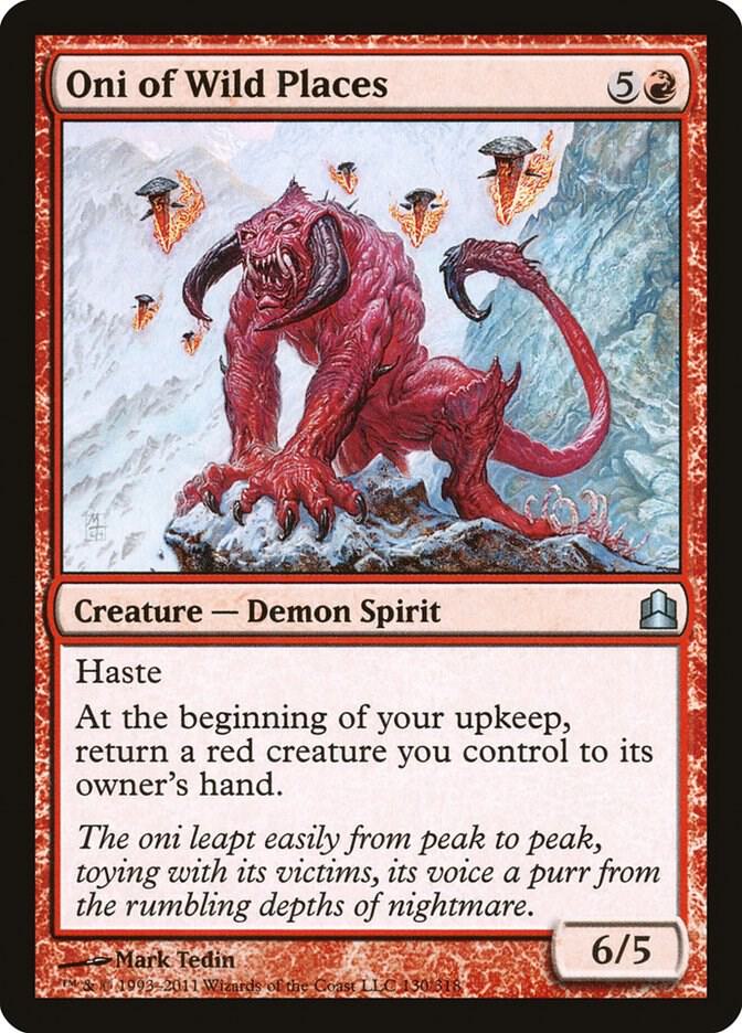 Oni of Wild Places 130 (Commander)  | Good Games Adelaide SA