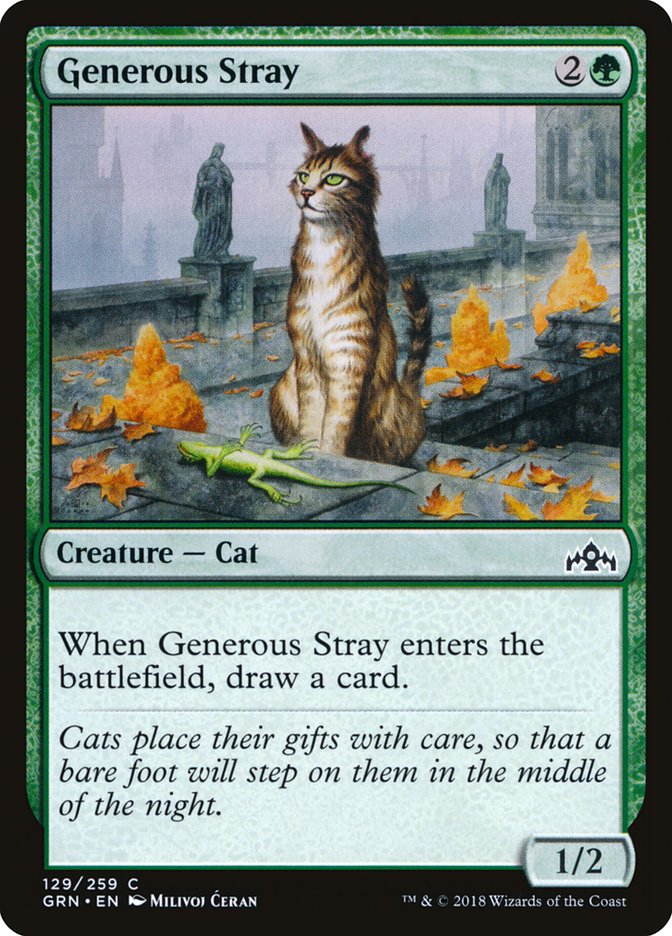 Generous Stray 129 (Guilds of Ravnica)  | Good Games Adelaide SA