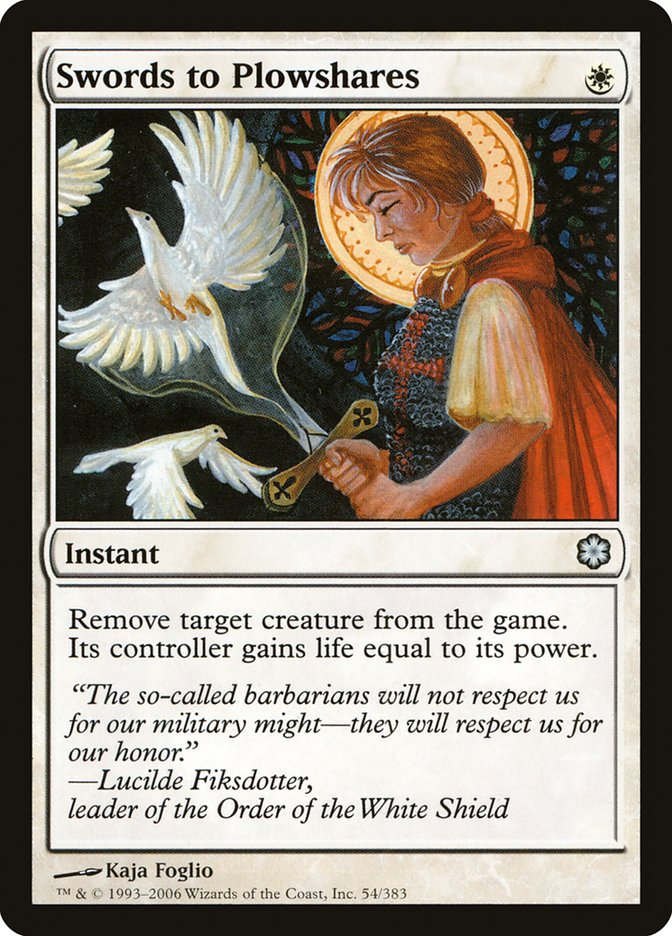 Swords to Plowshares [Coldsnap Theme Decks] | Good Games Adelaide SA