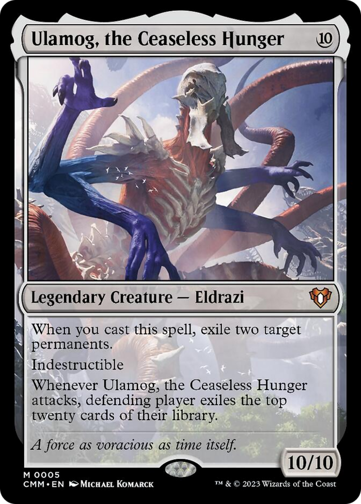 Ulamog, the Ceaseless Hunger [Commander Masters] | Good Games Adelaide SA