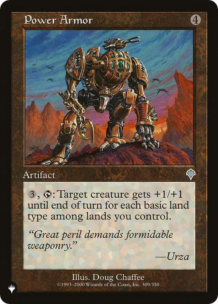 Power Armor 309/350 (The List Reprints)  | Good Games Adelaide SA