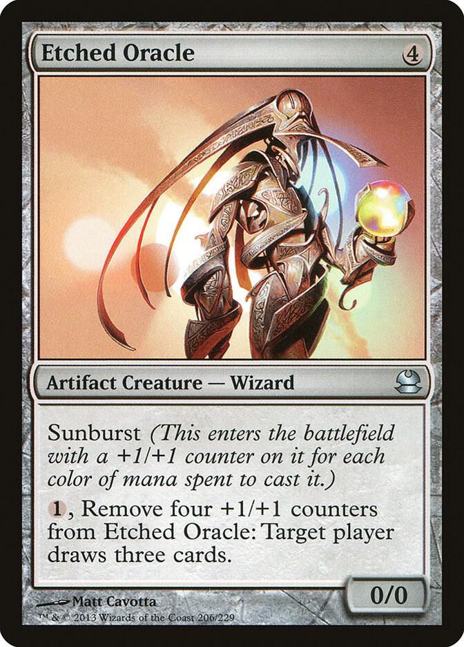 Etched Oracle 206 (Modern Masters)  - Foil | Good Games Adelaide SA