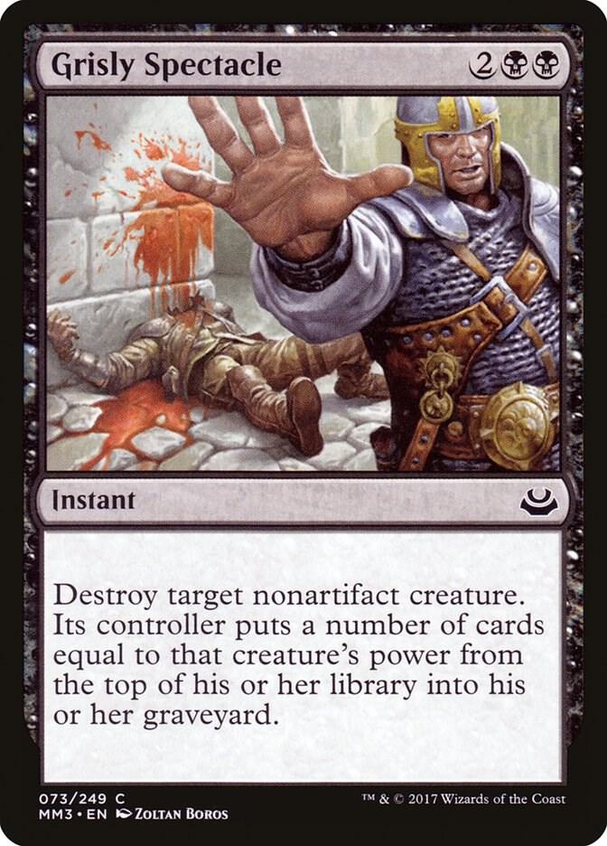 Grisly Spectacle 73 (Modern Masters 2017)  | Good Games Adelaide SA