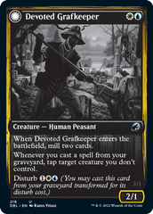 Devoted Grafkeeper // Departed Soulkeeper [Innistrad: Double Feature] | Good Games Adelaide SA