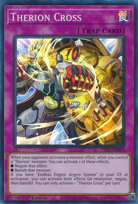 Therion Cross [DIFO-EN070] Super Rare | Good Games Adelaide SA