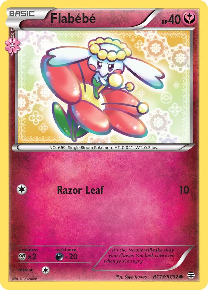 Flabebe RC17/RC32 (Generations: Radiant Collection)  | Good Games Adelaide SA