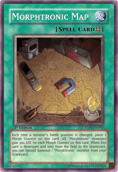 Morphtronic Map [CRMS-EN050] Common | Good Games Adelaide SA