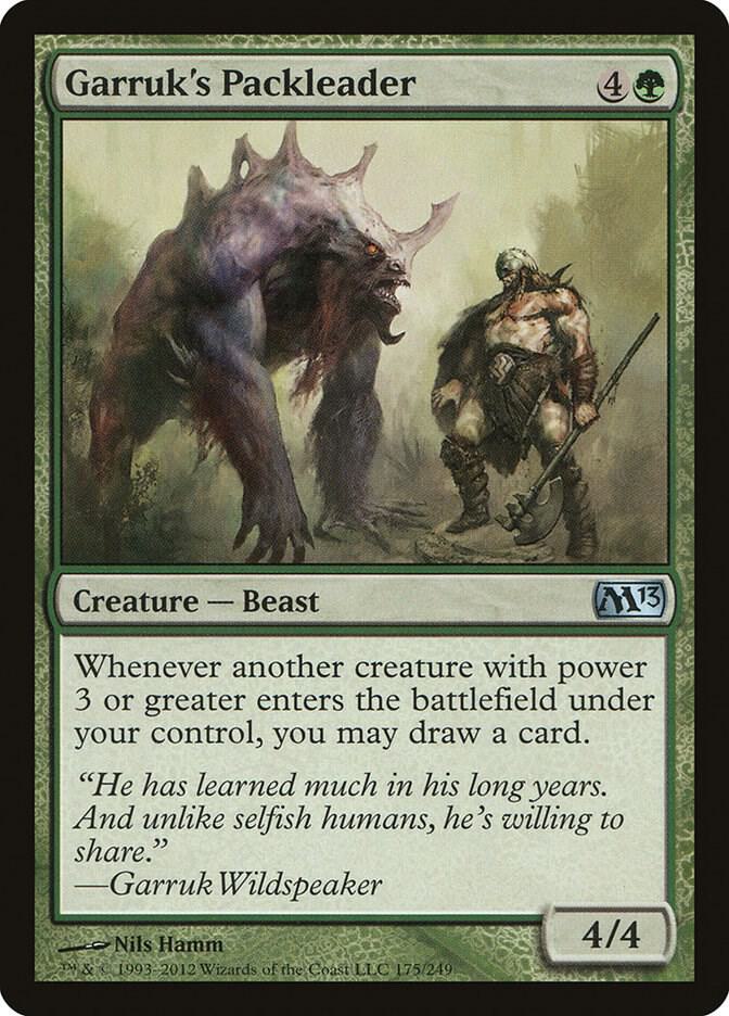 Garruk's Packleader 175 (Magic 2013 (M13))  - Foil | Good Games Adelaide SA