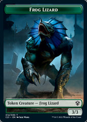 Frog Lizard // Elephant Token [Commander 2021 Tokens] | Good Games Adelaide SA