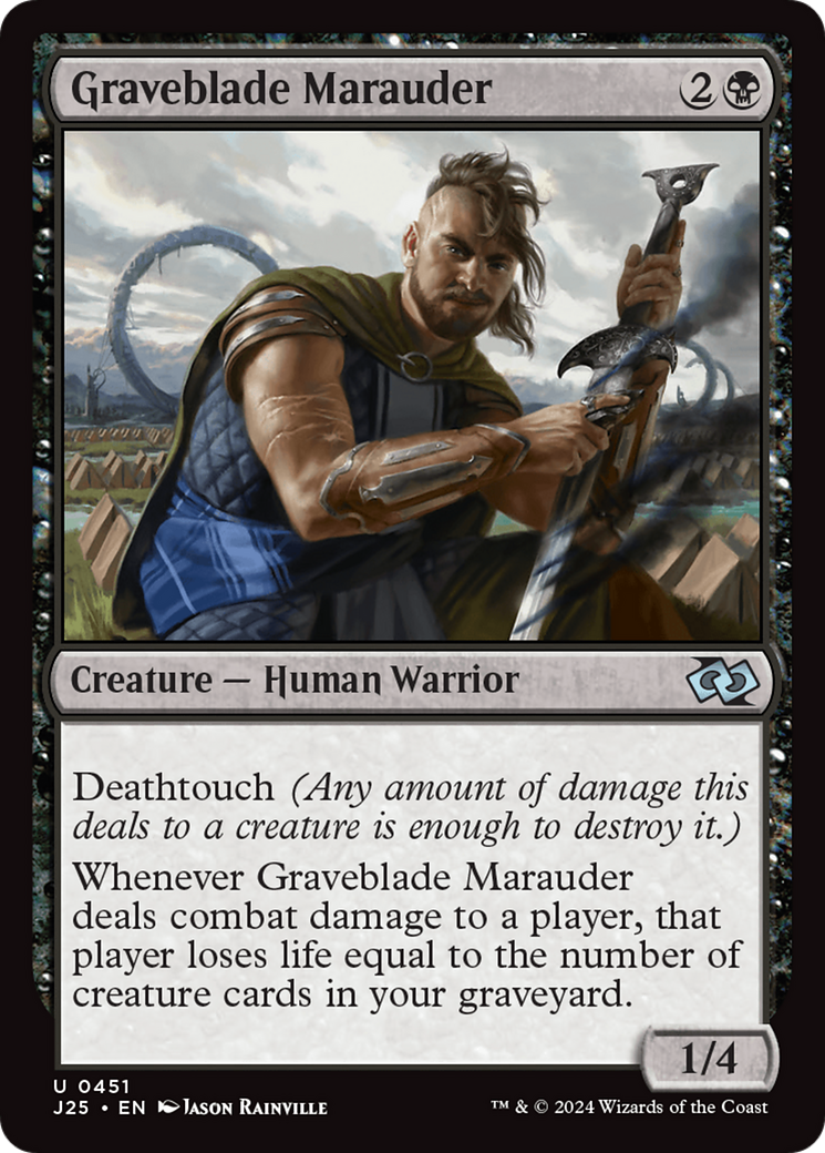 Graveblade Marauder [Foundations Jumpstart] | Good Games Adelaide SA