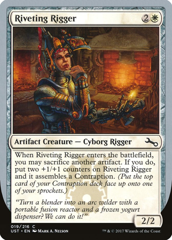 Riveting Rigger 19 (Unstable)  | Good Games Adelaide SA
