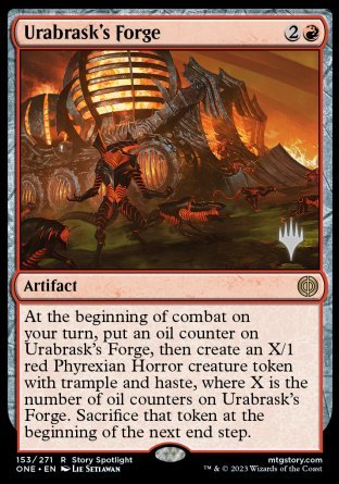 Urabrask's Forge (Promo Pack) [Phyrexia: All Will Be One Promos] | Good Games Adelaide SA