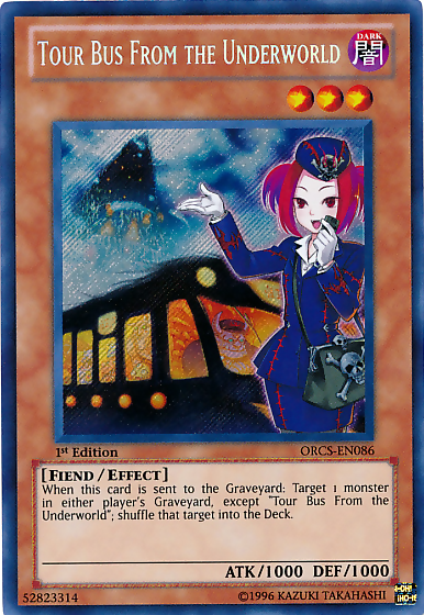 Tour Bus From the Underworld [ORCS-EN086] Secret Rare | Good Games Adelaide SA