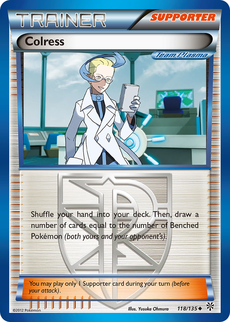 Colress (118/135) [Black & White: Plasma Storm] | Good Games Adelaide SA