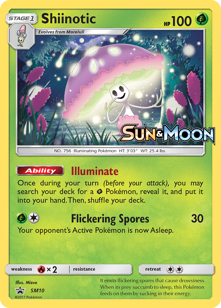 Shiinotic (SM10) [Sun & Moon: Black Star Promos] | Good Games Adelaide SA