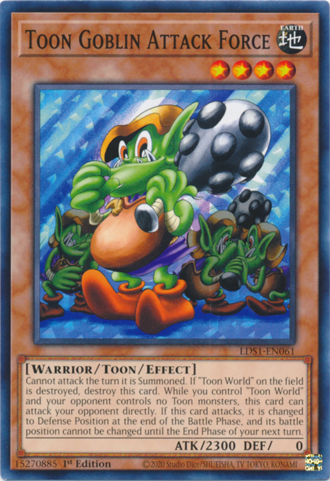 Toon Goblin Attack Force [LDS1-EN061] Common | Good Games Adelaide SA