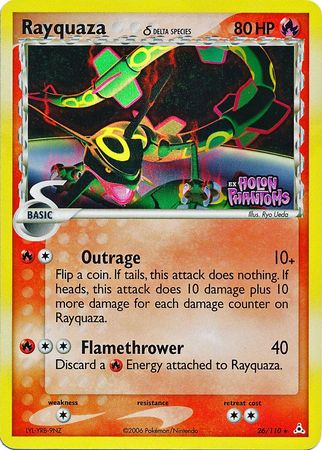 Rayquaza (26/110) (Delta Species) (Stamped) [EX: Holon Phantoms] | Good Games Adelaide SA