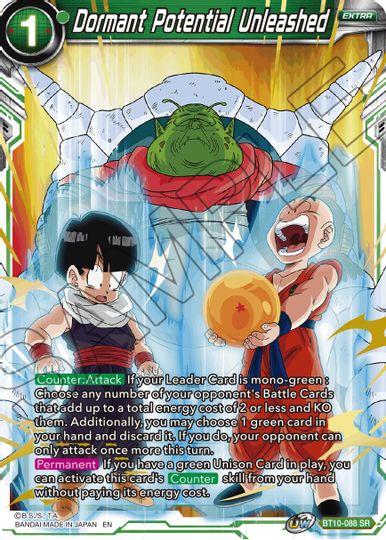 Dormant Potential Unleashed (Event Pack 08) (BT10-088) [Tournament Promotion Cards] | Good Games Adelaide SA