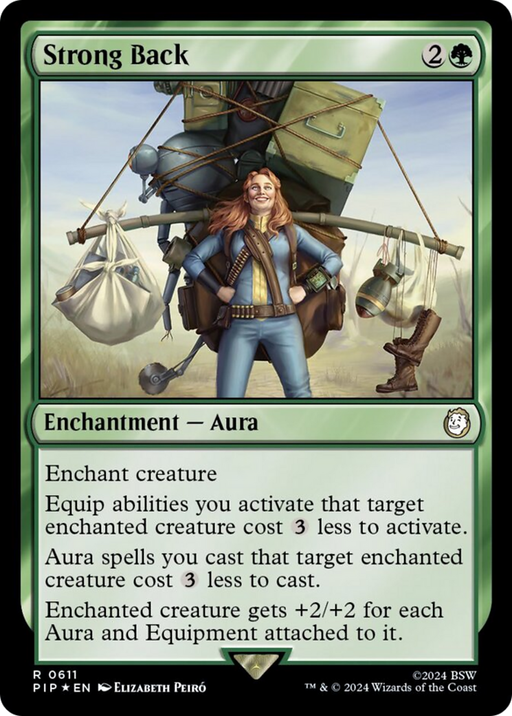 Strong Back (Surge Foil) [Fallout] | Good Games Adelaide SA