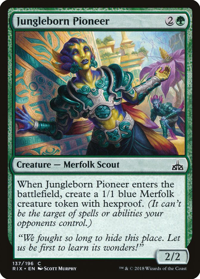 Jungleborn Pioneer [Rivals of Ixalan] | Good Games Adelaide SA