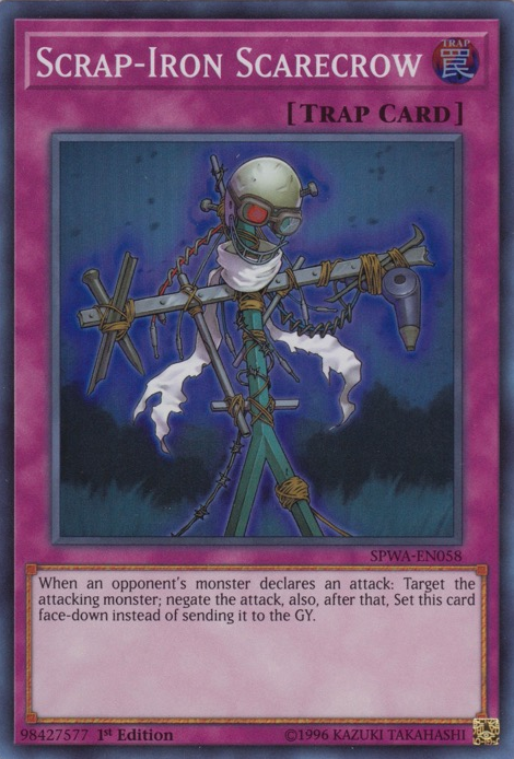 Scrap-Iron Scarecrow [SPWA-EN058] Super Rare | Good Games Adelaide SA