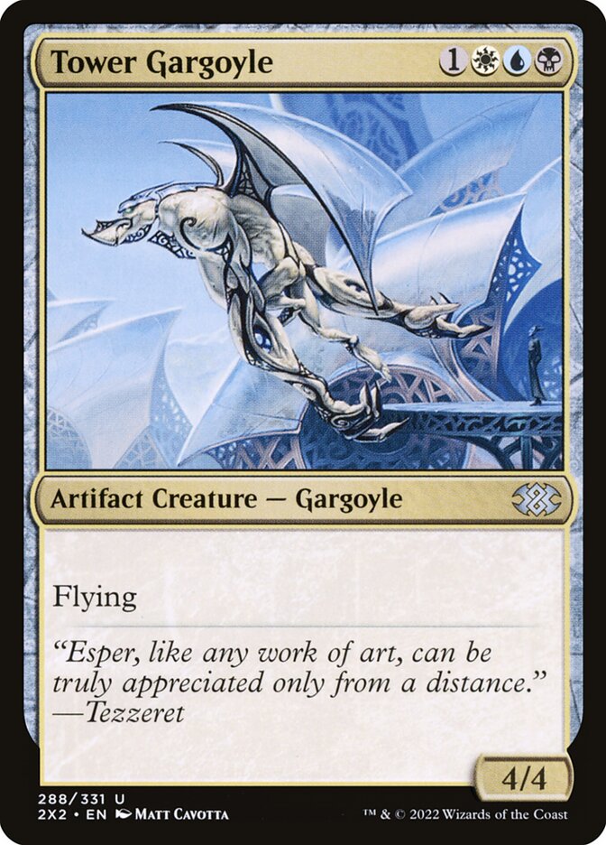 Tower Gargoyle 288 (Double Masters 2022)  | Good Games Adelaide SA
