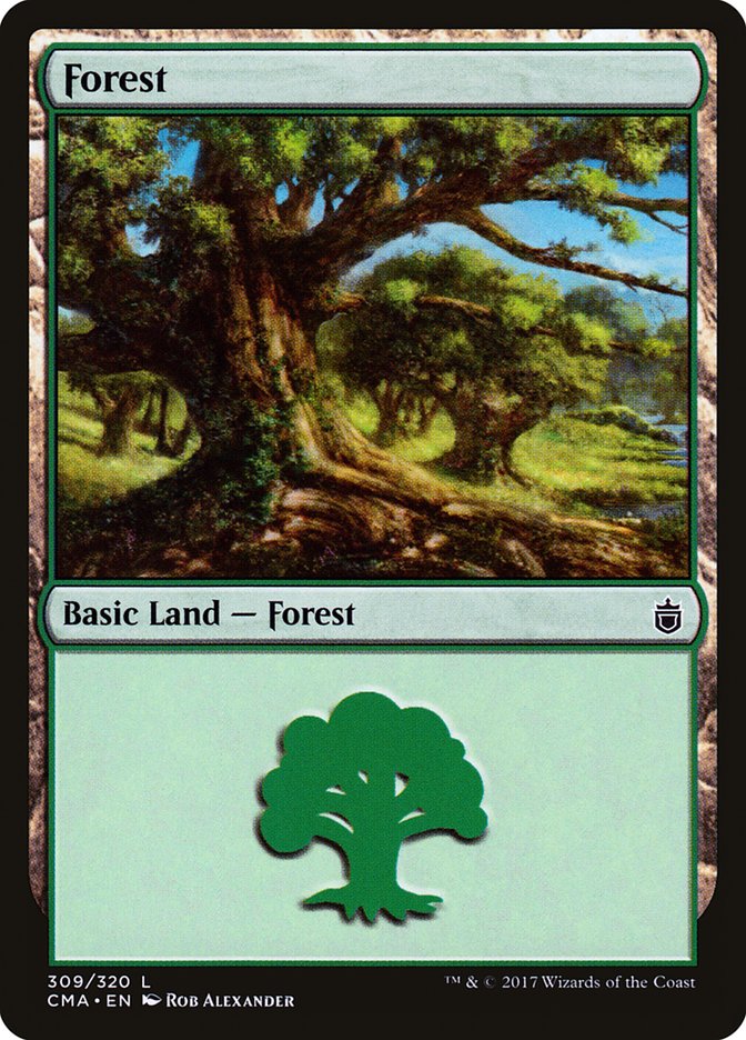Forest (309) [Commander Anthology] | Good Games Adelaide SA