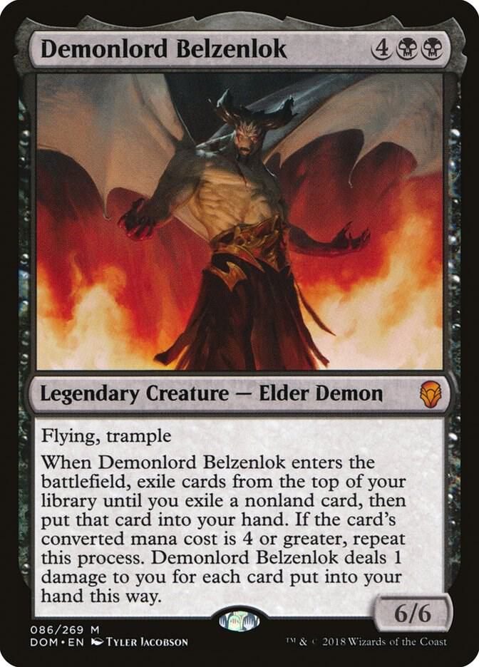Demonlord Belzenlok 86/269 (Dominaria)  - Foil | Good Games Adelaide SA