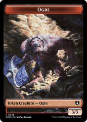 City's Blessing // Ogre Double-Sided Token [Commander Masters Tokens] | Good Games Adelaide SA