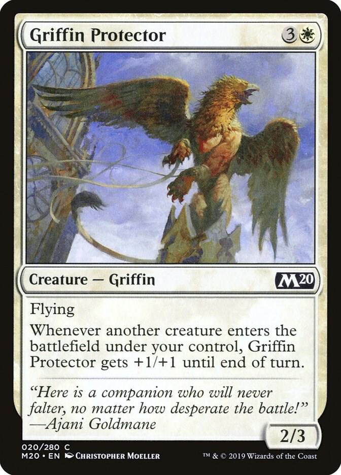 Griffin Protector 20 (Core Set 2020)  - Foil | Good Games Adelaide SA