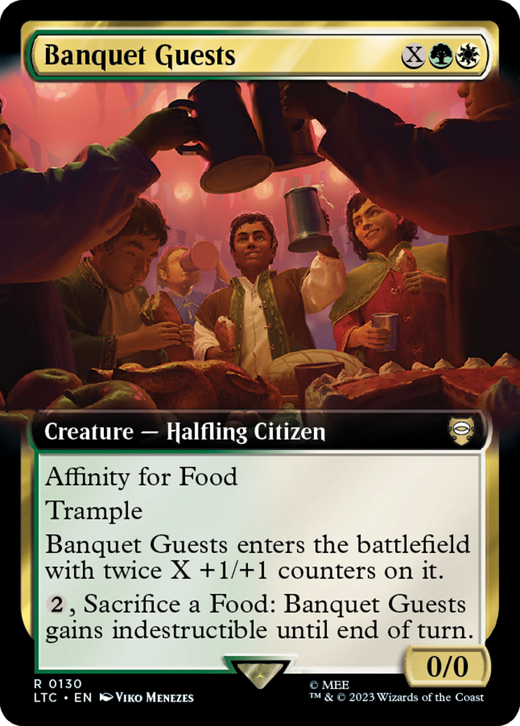 Banquet Guests (Extended Art) [The Lord of the Rings: Tales of Middle-Earth Commander] | Good Games Adelaide SA